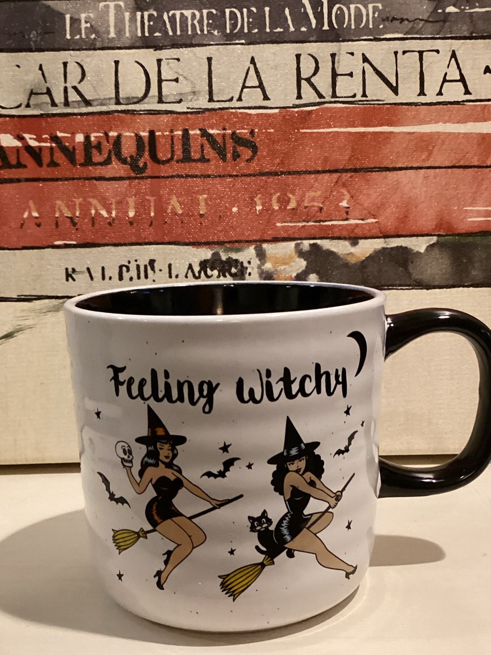Feeling Witchy Retro Witch Halloween Mug